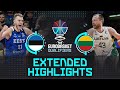 Estonia  vs lithuania   extended highlights  fiba eurobasket 2025 qualifiers