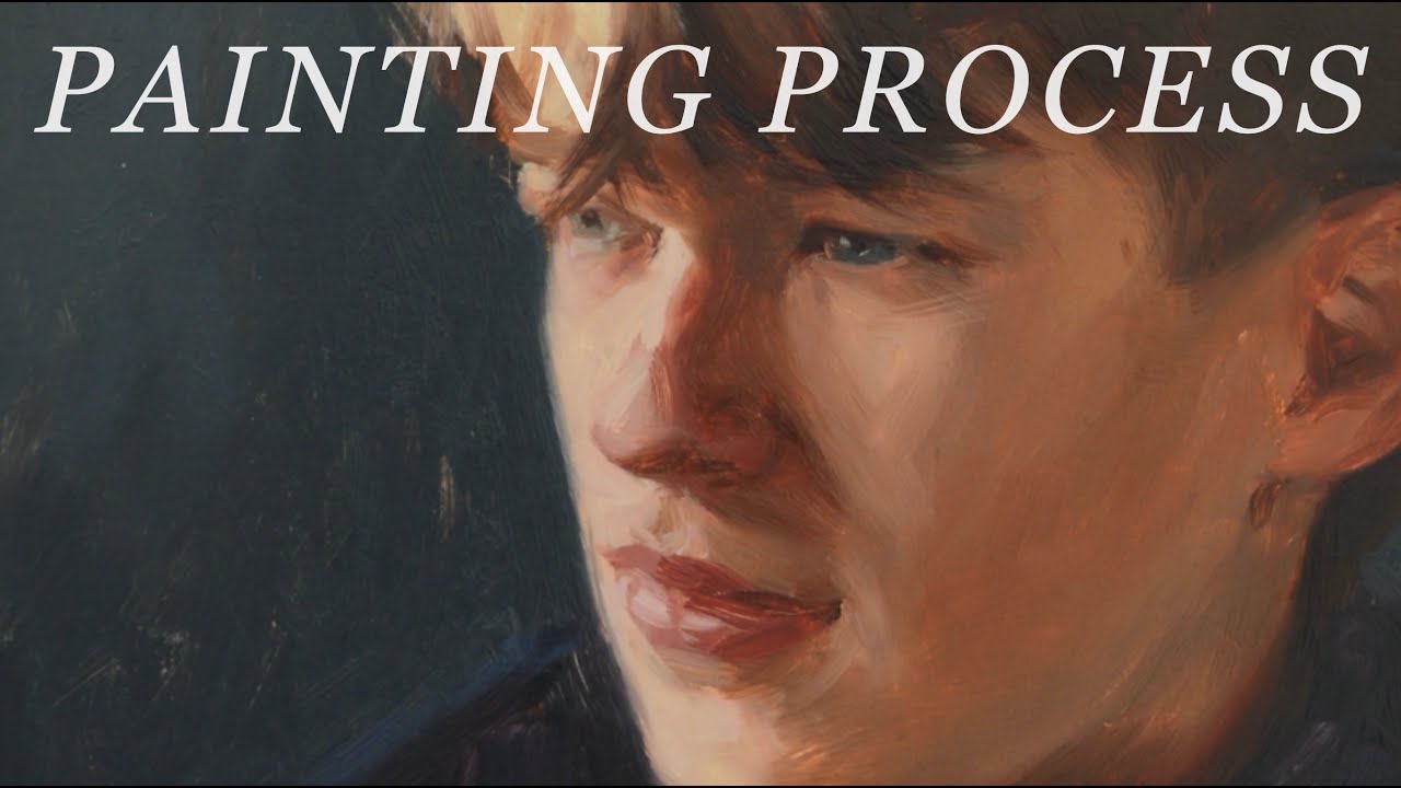Oil painting Timelapse | Portrait in oils start to finish - YouTube