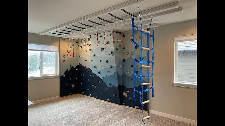 DIY Indoor Climbing Wall