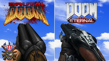 DOOM Eternal vs. Brutal DOOM (Sideview) - Weapons Comparison