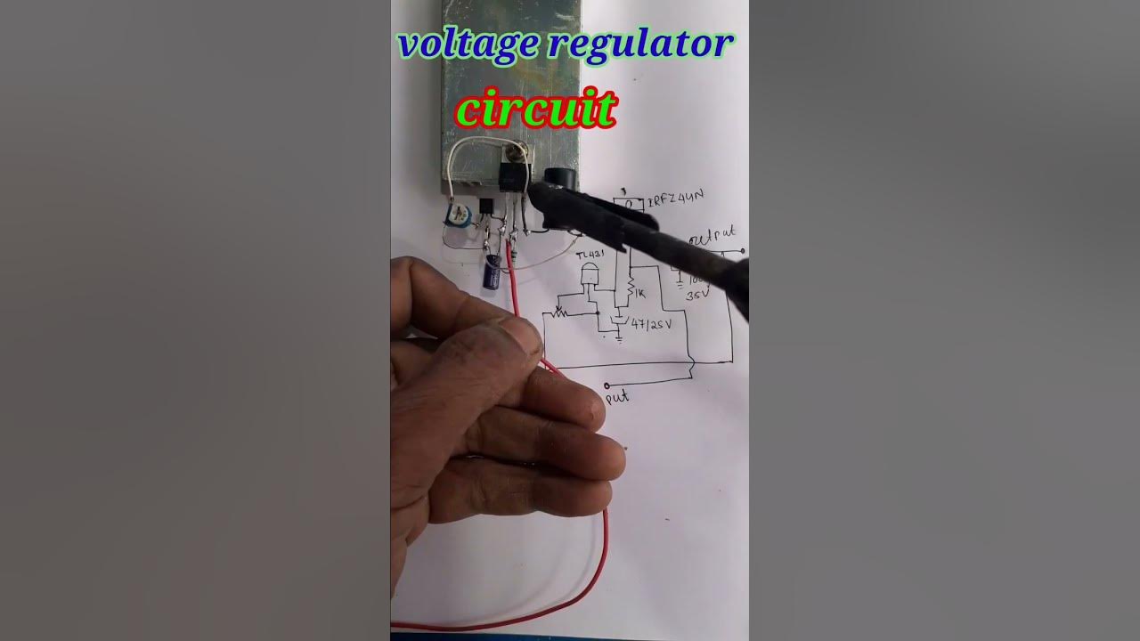 voltage regulator circuit - YouTube
