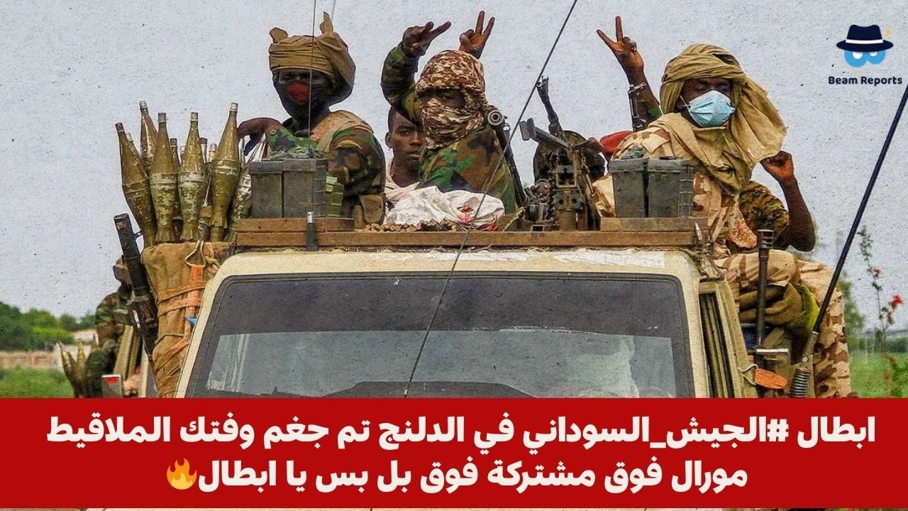 ابطال #الجيش_السوداني في الدلنج تم جغم وفتك الملاقيط مورال فوق مشتركة فوق بل بس يا ابطال🔥