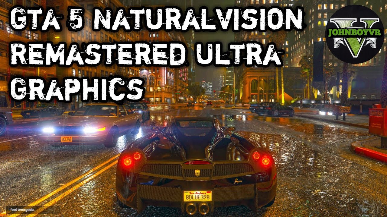 GTA 5 Naturalvision Remastered Ultra Graphics looking beautiful - YouTube