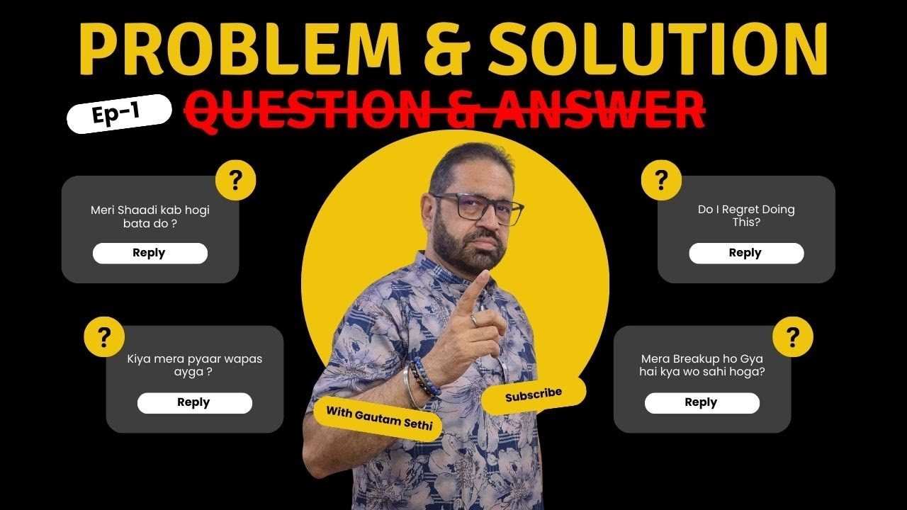 Apke Sawal Mera Jawab | QnA Solution Video | Gautam Sethi - Psychic Tarot Expert 