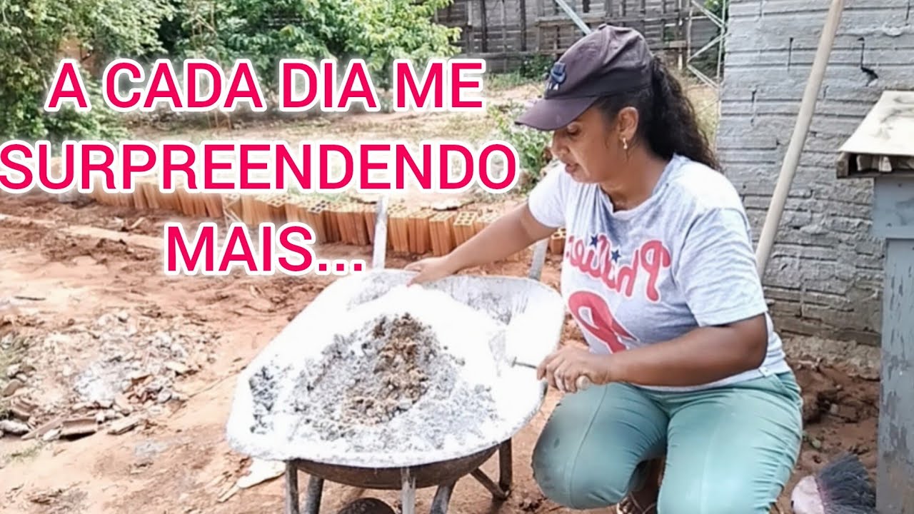 Obra Simples, Resultado INCRÍVEL, experiência zero, mas... MUITA FORÇA DE VONTADE 