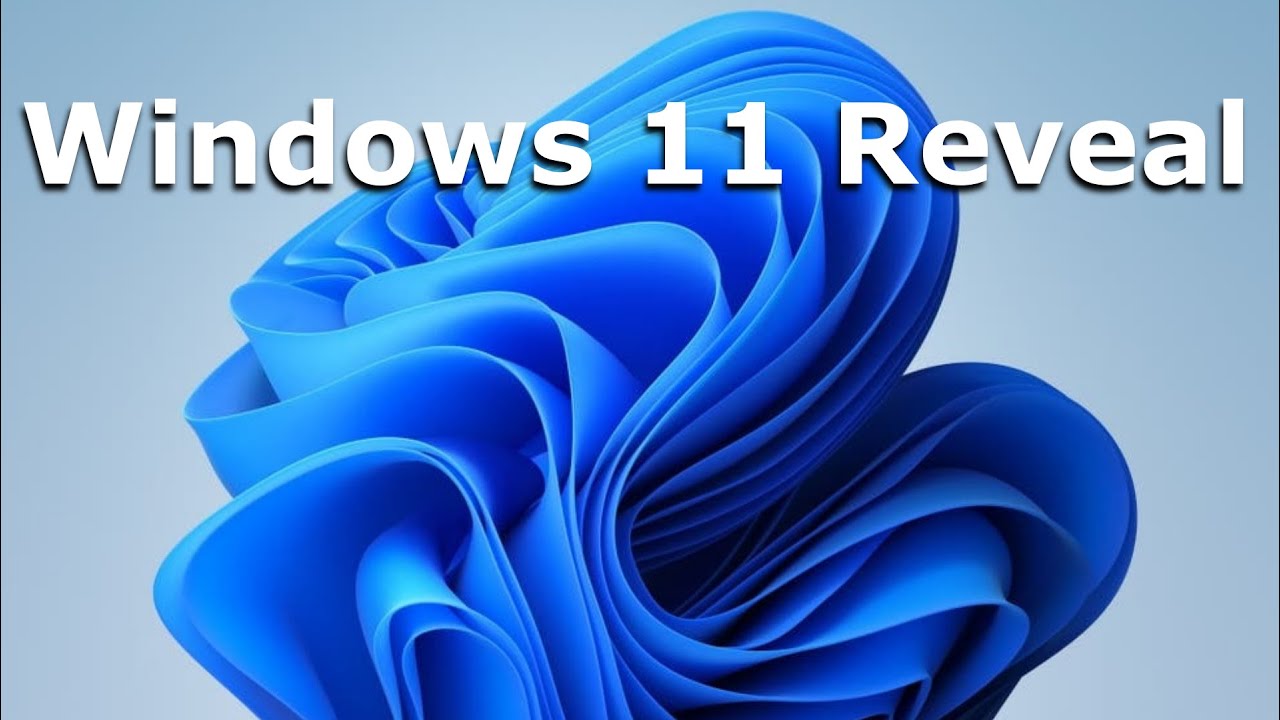 Windows 11 reveal (Clip from Microsoft) - YouTube