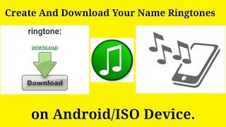 How To Make NAME RINGTONE With Your Android Device in URDU 2017. screenshot 2