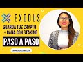 EXODUS WALLET Tutorial🥇cómo descargar, hacer copia de seguridad, usar e intercambiar tokens ✅