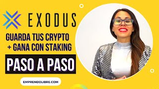 EXODUS WALLET Tutorial COMPLETO en Español ✅ ¿Cómo funciona el STAKING?