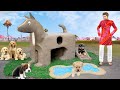 मिट्टी का कुत्ता घर Mud Dog House Comedy Video हिंदी कहानिया Hindi Kahaniya Funny Comedy Stories