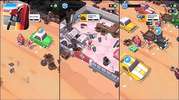 Gas Station Junkyard Tycoon Gameplay Walkthrough (Android & iOS)