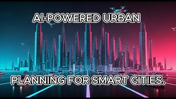 AI powered urban planning for smart cities