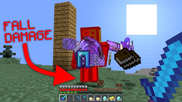 Minecraft UHC but every time you take DAMAGE, you drop your ITEMS on the FLOOR...