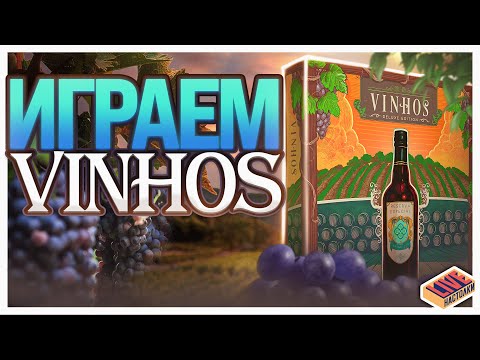 Видео: Играем в настольную игру Vinhos