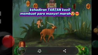 Petualangan TARZAN kecil di dalam hutan-TARZAN part1//game retro