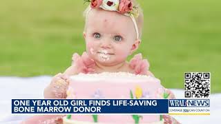 1-year-old girl finds life-saving bone marrow donor