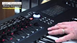 Yamaha MONTAGE Keyboard Synthesiser  First Play Demo