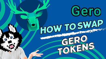 How To Swap 💱 Your ADA For GERO Tokens Using The GeroWallet