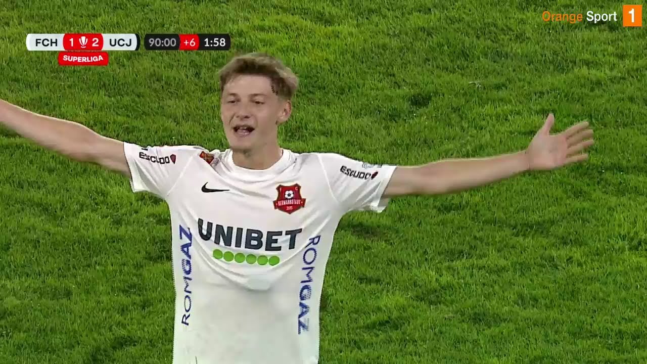 VIDEO Victorie uriașă pentru FC Hermannstadt la CFR Cluj - Sibiul