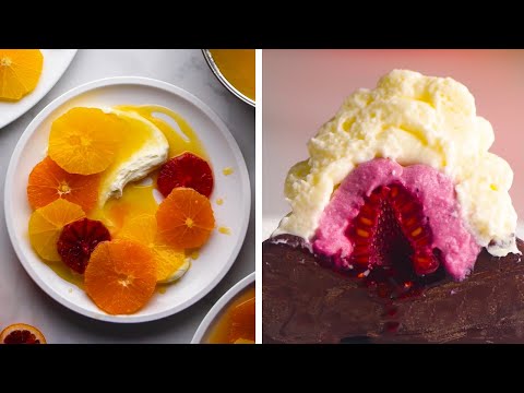 These Light and Lovely Desserts are Both Elegant and Easy! | DIY Dessert Recipes by So Yummy