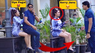 Sitting On Girl Prank #SittingOnGirl #prank #SumitCool #prayagraj #India