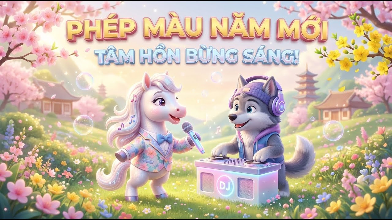 Phép Màu Năm Mới: Bản Remix Nhạc Xuân Khiến Tâm Hồn Bừng Sáng