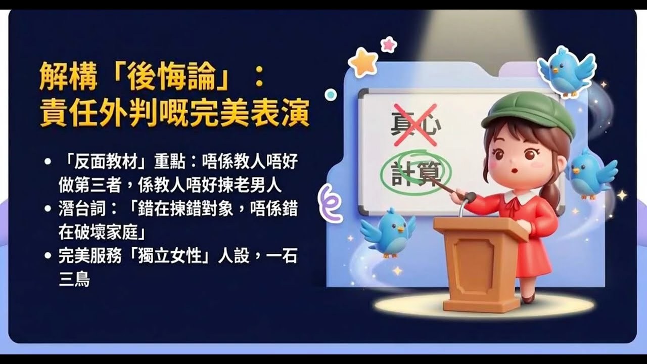 翁静晶首認後悔嫁劉家良，多次逃走失敗，自認是反面教材，全面揭開女俠假面具，為林競業律師劉家良師父討回公道