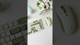 A desk setup that turns into a mood ✨
