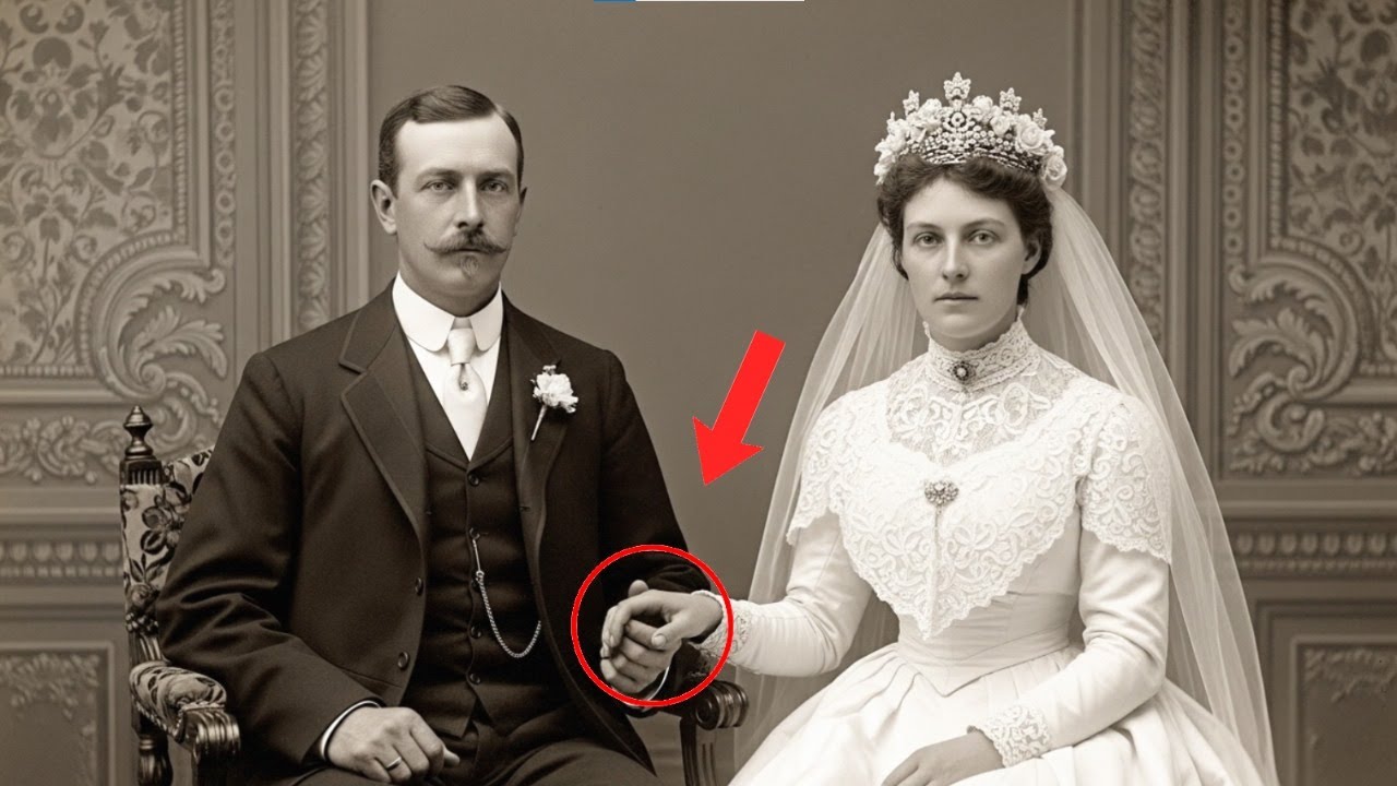 This 1903 Wedding Photo Seems Ordinary — Until the Bride’s Hand Reveals ...