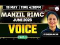 RIMC June 2026 | Voice Part 5 | English Grammar Practice | Sheena Ma’am