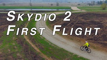 Skydio 2 - First Flight (Near Crash)