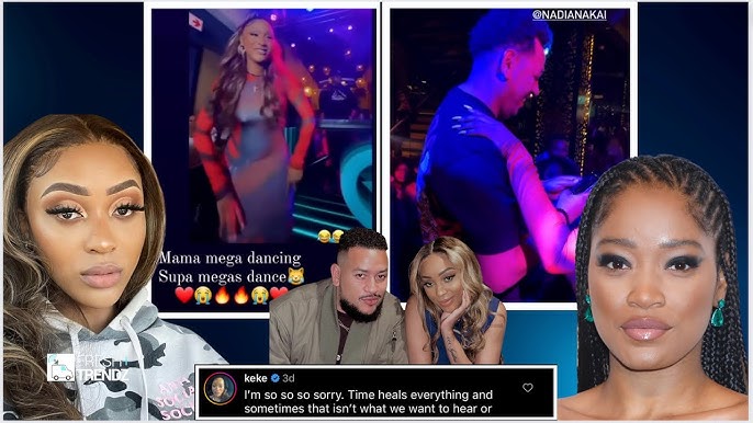 Tony Forbes Joins Nadia Nakai On Her First Gig Since AKA Passing || Keke Palmer Comforts Nadia Nakai - YouTube