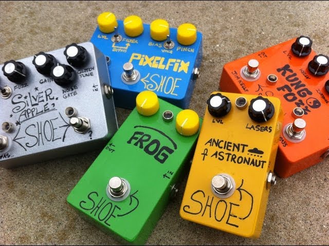 Shoe Pedals — Fuzz Showcase - YouTube