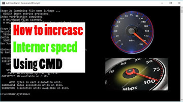 How to Double your Internet Speed using CMD 100% working.