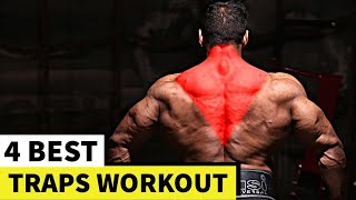 4 Best Traps Exercises | Get Big Traps Fast | Yatinder Singh