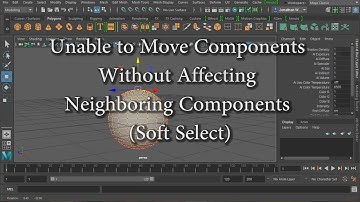 Unable to Move Components Without Affecting Neighboring Components (Soft Select)