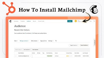 How To Install Mailchimp To HubSpot (No-Code Required)