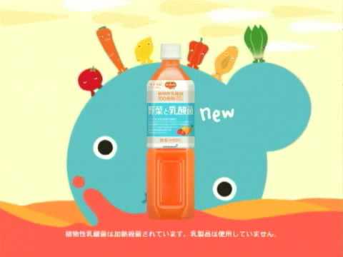 デルモンテ キッコーマンcm ラクベジ野菜と乳酸菌 15sec Youtube
