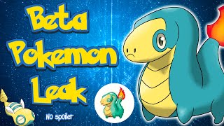Drawing LEAKED Gen 3 BETA POKÉMON | no spoilers!