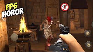 Game OFFLINE FPS Horor Bertema Piramida Mesir | Endless Nightmare 3: Shrine (Android) screenshot 1