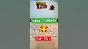 Snail 🐌 Shortcut Trick Ms Word #shorts #tranding #virlshort #tricks #ytshorts #shortsfeed