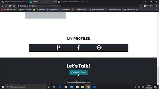 A simple and clean responsive bootstrap portfolio website