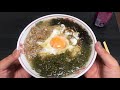 もずくめかぶ納豆ラーメン作ってみた