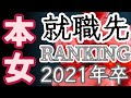 日本女子大学（本女）就職先ランキング【2021年卒】