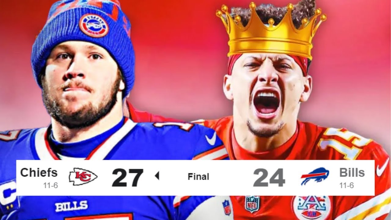 Bills LOSE To Chiefs After MISSED FIELD GOAL In Final Minutes