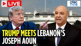 LIVE: Lebanon President Meets Trump In Washington, Pushes For Israeli Troop Withdrawal | N18G