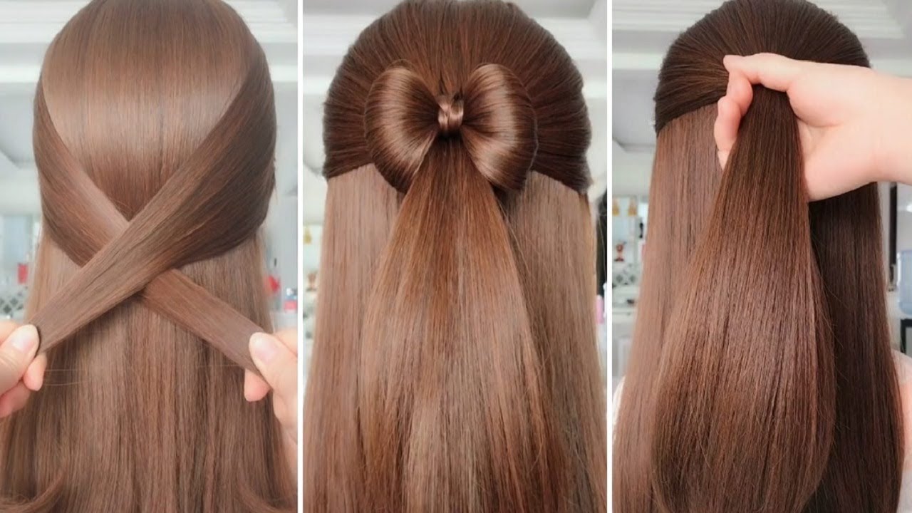 Simple Hairstyles For Everyday Hair Tutorials