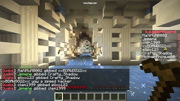 Hacker use speed hack in Quakecraft (Hypixel.net)