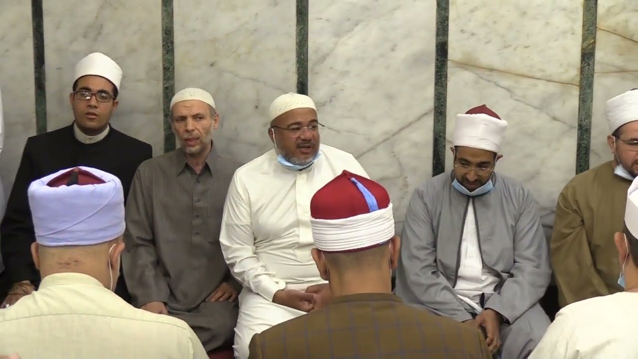 مجلس الذكر بمسجد العدوية في الاحتفال بالمولد النبوى الشريف