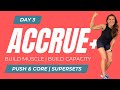 DAY 3 | DEFINED & CONFIDENT ARMS, CHEST, DELTS & CORE (30 MINUTES) | DUMBBELL STRENGTH